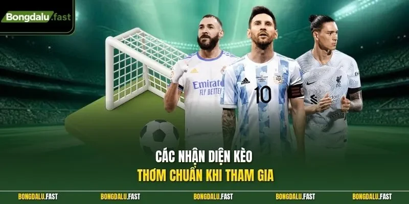 Các nhận diện kèo thơm chuẩn khi tham gia